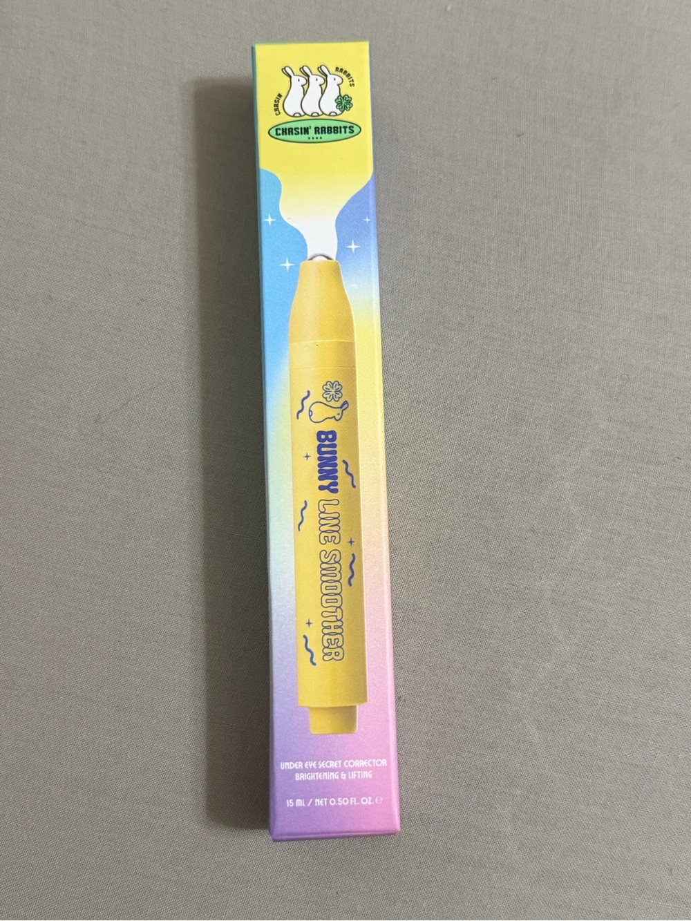 Chastin RRBBITS Bunny Line Smoother Eye roller Cream — Yellow